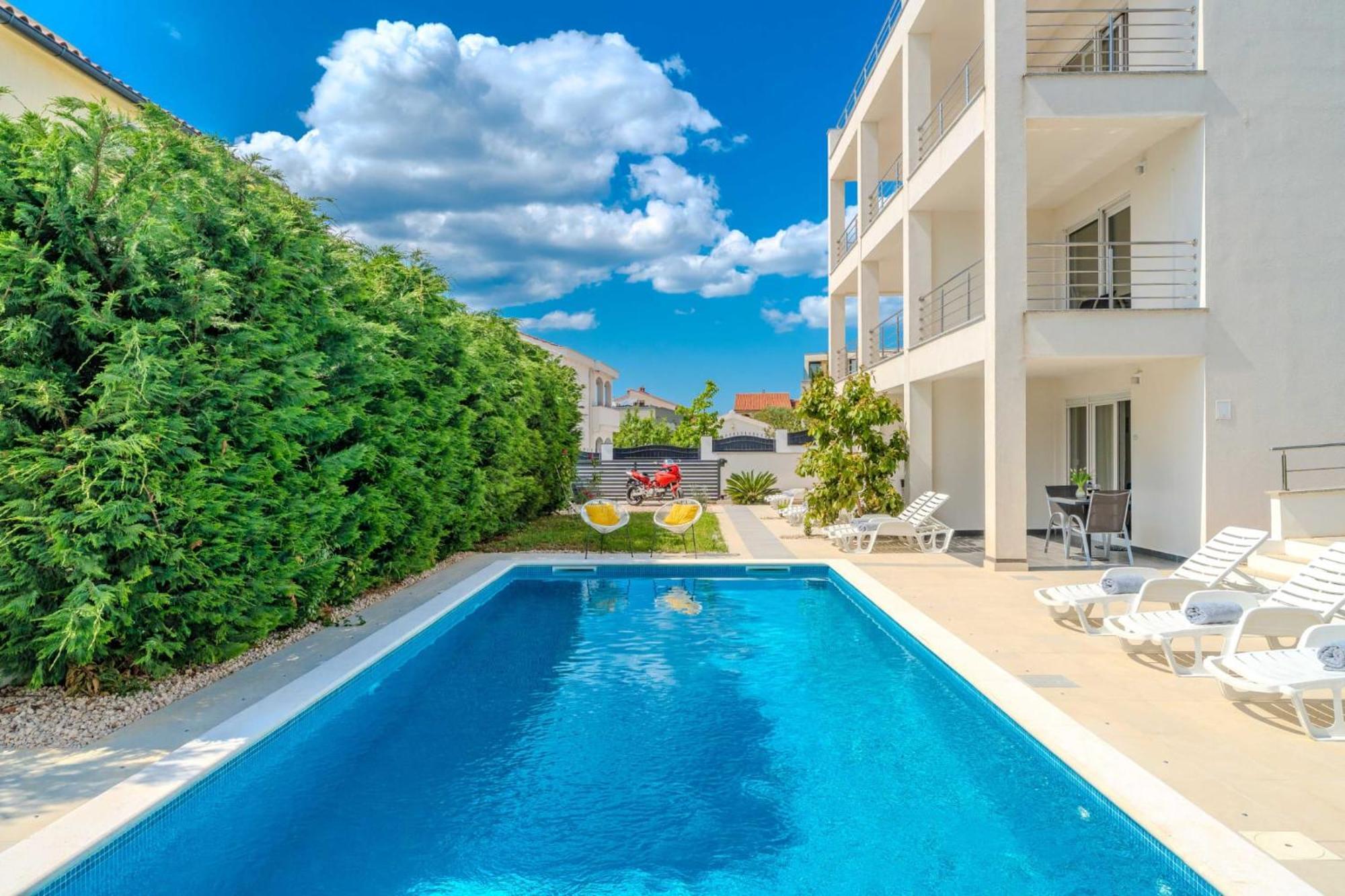 Apartment Deluxe Villa Carlotta Zadar Exterior foto