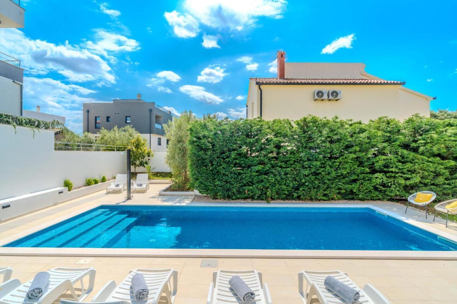 Apartment Deluxe Villa Carlotta Zadar Exterior foto
