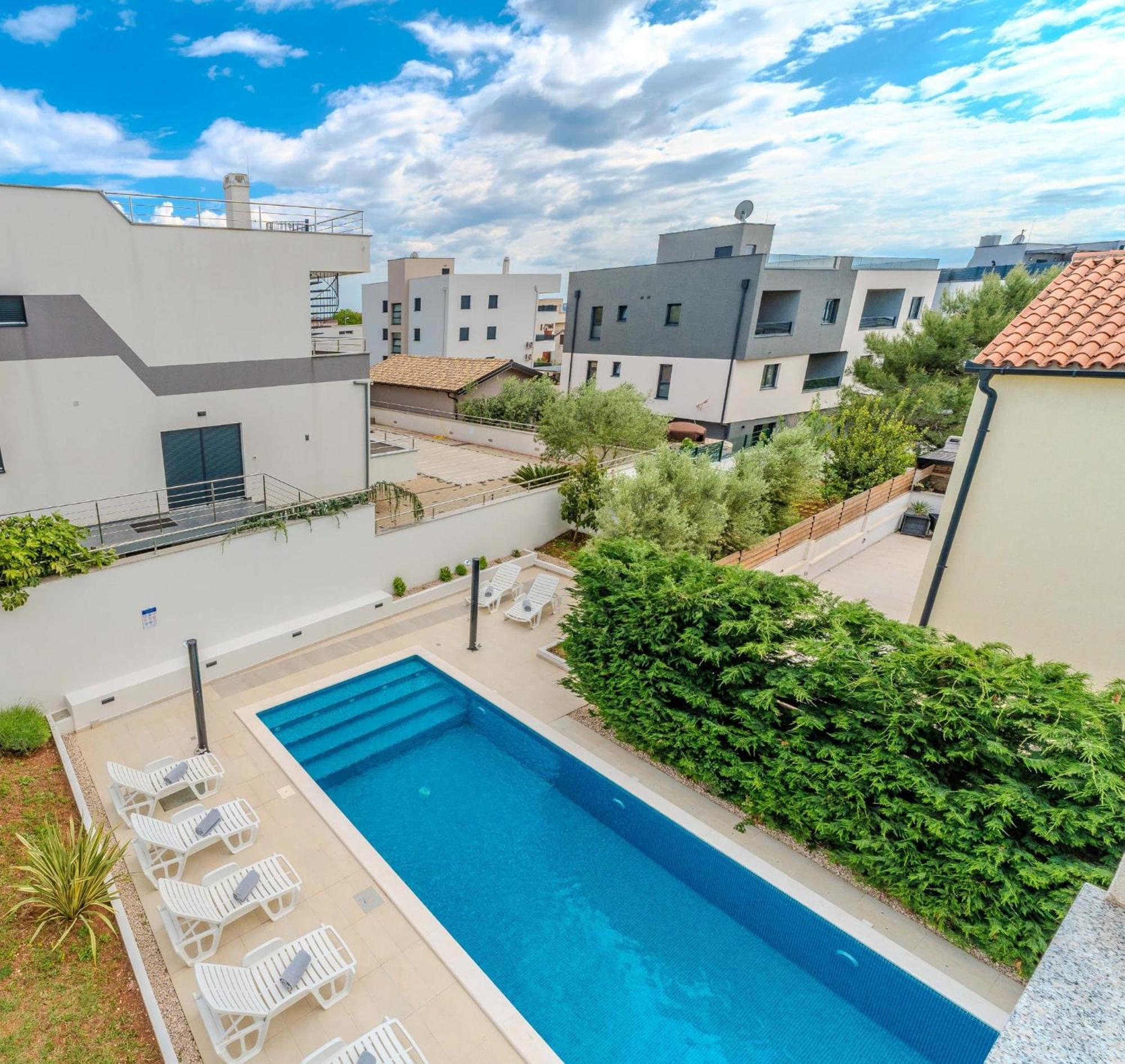 Apartment Deluxe Villa Carlotta Zadar Exterior foto